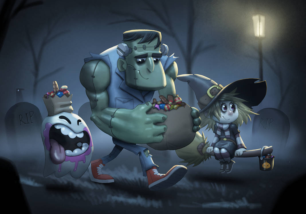Halloween posse by Henkkab