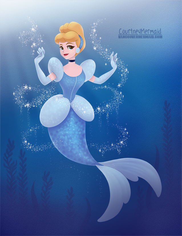 Cinderella by courtneymermaid