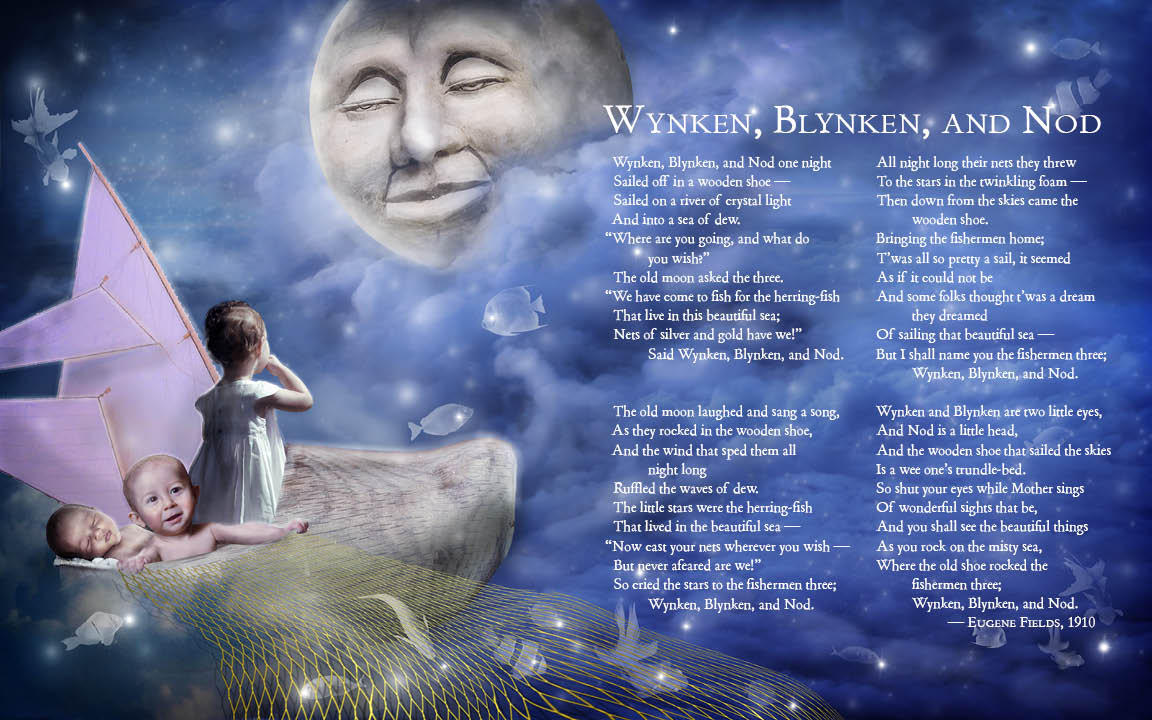 Wynken, Blynken, and Nod -- Spread by BloodMoonEquinox