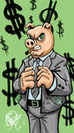 corporate greed by marz76
