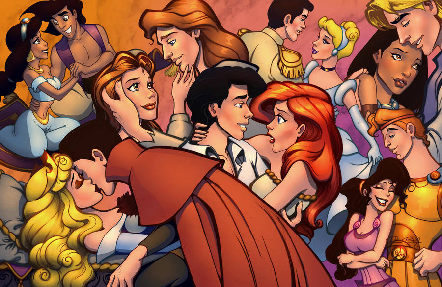 Disney Power Couples by SiriusSteve