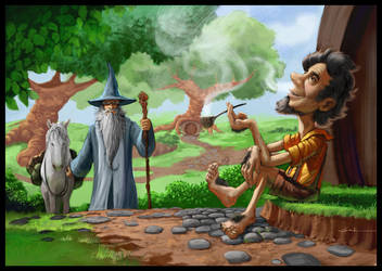 Gandalf Arrival by JesusAConde