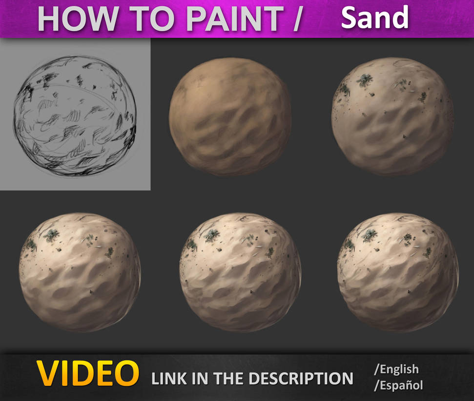 How to paint _ Sand by JesusAConde