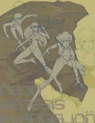 Neon Genesis Evangelion by JesusAConde
