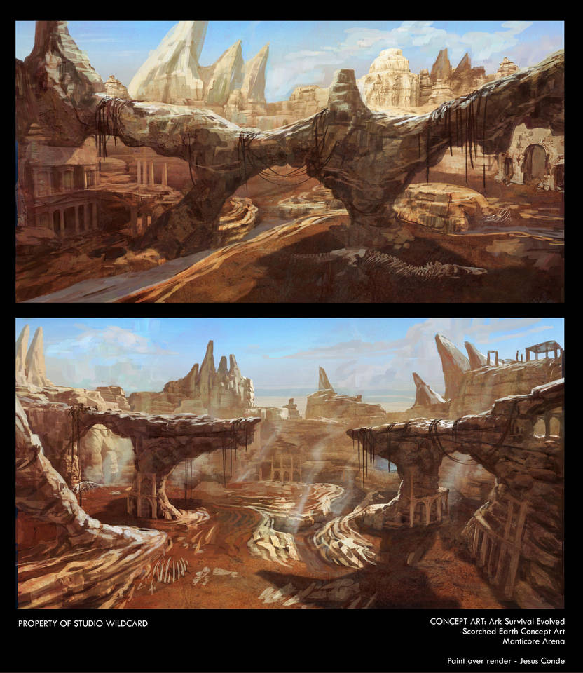 Manticore Arena for Ark Survival Evolved by JesusAConde