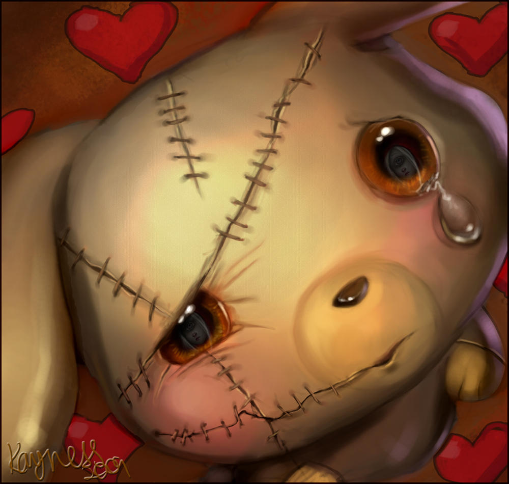 In my eyes I see only you by KaynessArt
