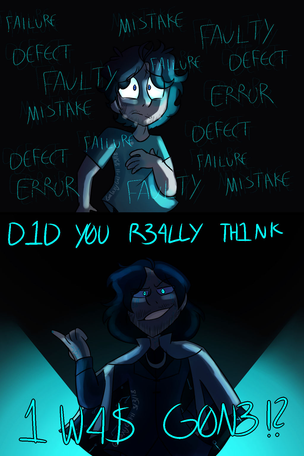 (BMC NG AU)You're Supposed to be... by GalaxyGal-11