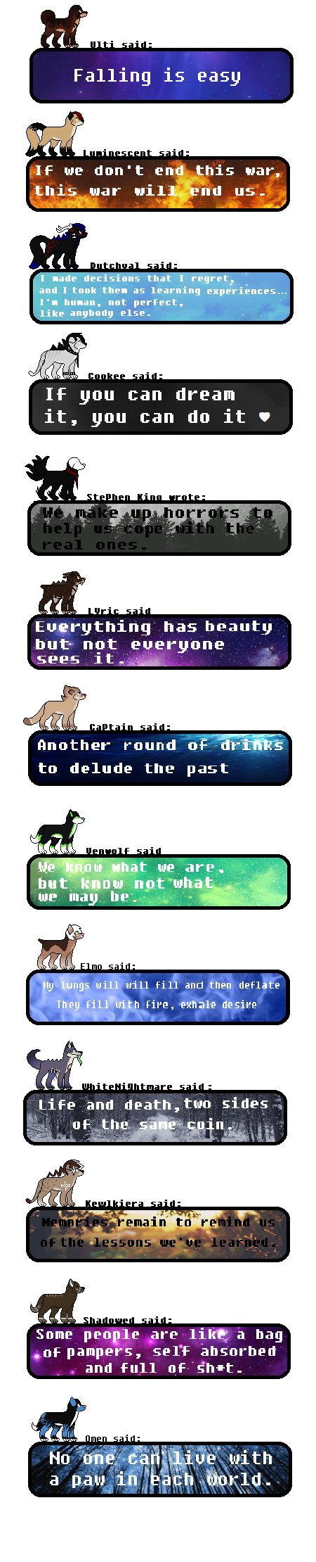 Messages - YCH Requests by Ulti-Nations