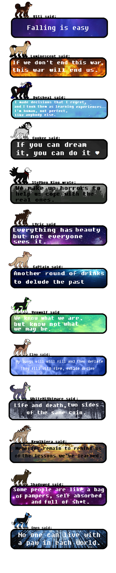 Messages - YCH Requests by Ulti-Nations
