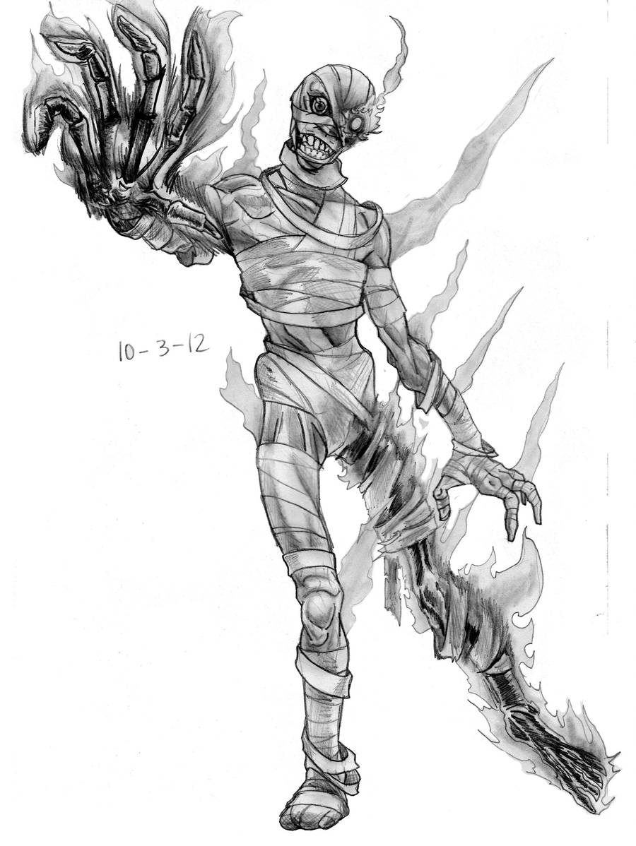 Oct 3: Abu Rigl Maslukha by emeraldfury