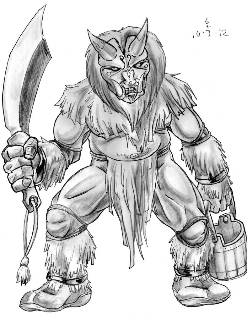 October 6: Namahage by emeraldfury