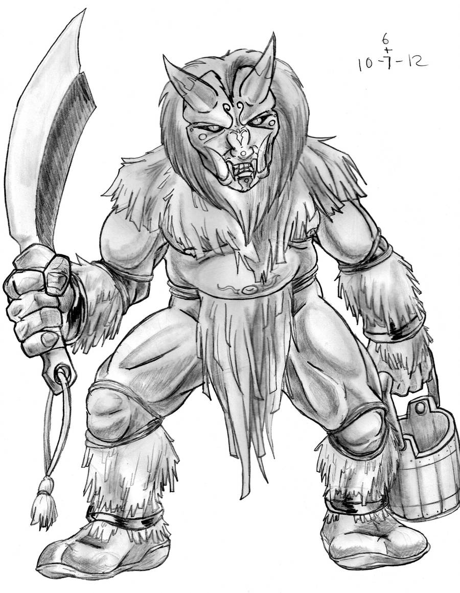 October 6: Namahage by emeraldfury