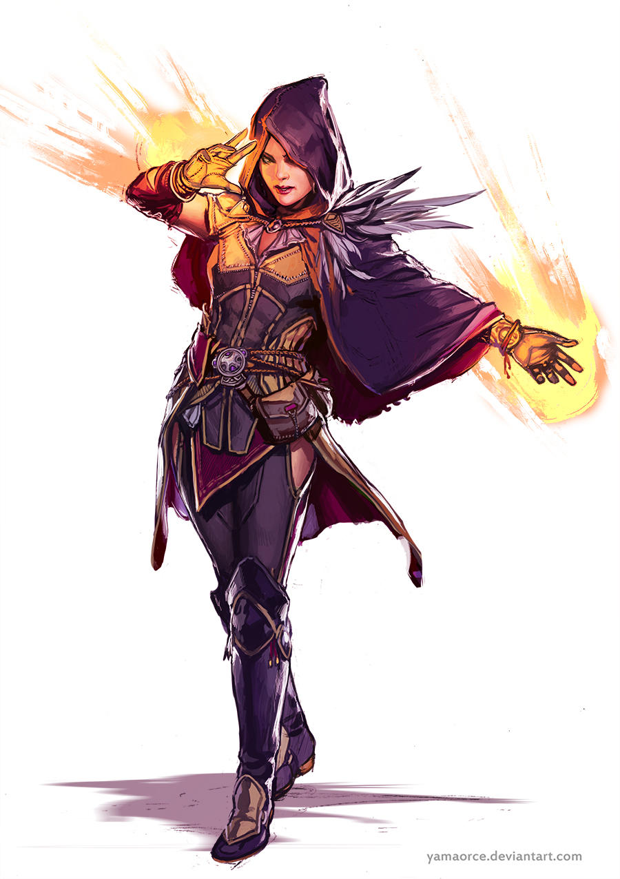 Sorceress by YamaOrce