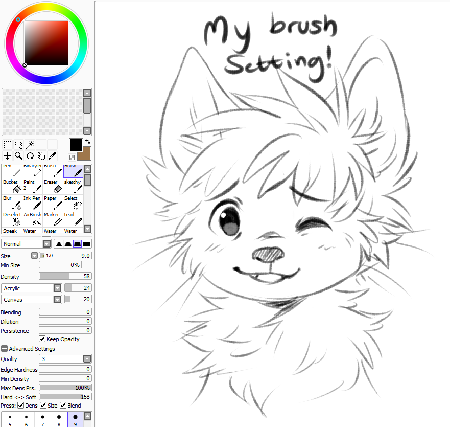 lineart brush paint tool sai lineart brush paint tool sai