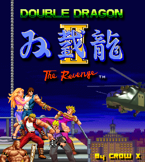double dragon 2 cover by crowbrandon