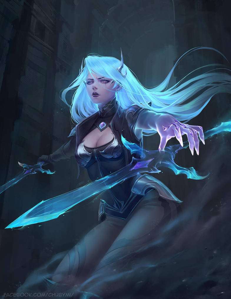 Death Sworn Katarina Skin League of Legends by ChubyMi on ...