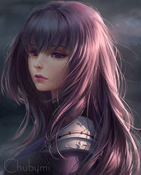 Scathach Fate Grand Oder by ChubyMi