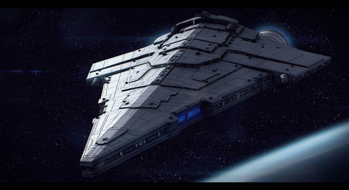 Imperial Star Destroyer War Galleon by AdamKop