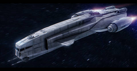 Star Wars YV-260 Light Freighter by AdamKop