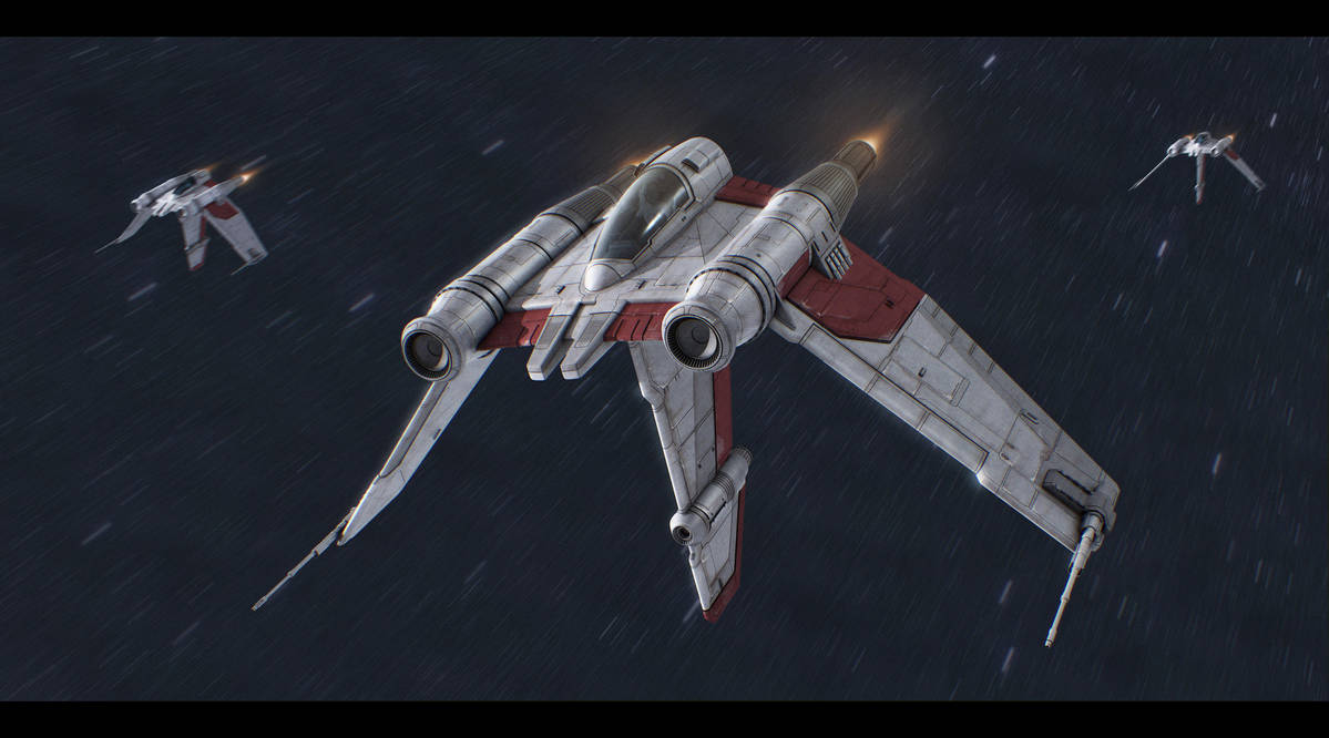 Star Wars Clone Wars V-19 Torrent Fighter by AdamKop on DeviantArt