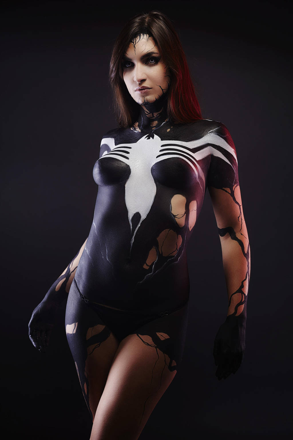 VENOM Bodypainting by shunette