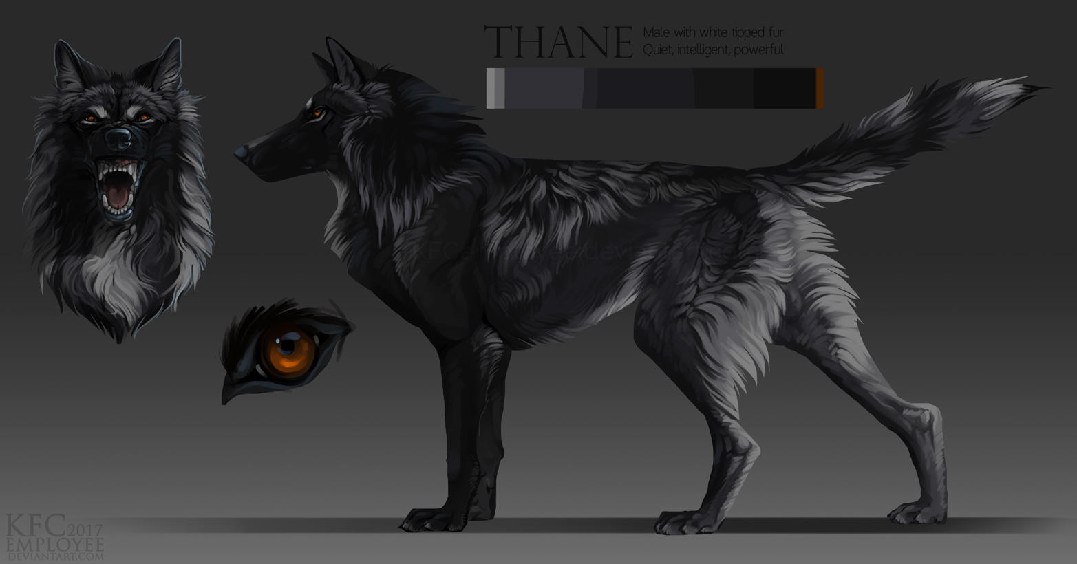 Thule: themed wolf adopt, pending by Chickenbusiness on DeviantArt