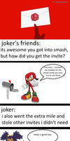 How The Joker Got In Smash by TheOrangeDiamond