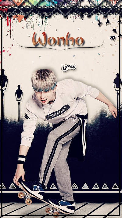 Monsta X Wonho Lockscreen Wallpaper By Yuyo8812 On Deviantart