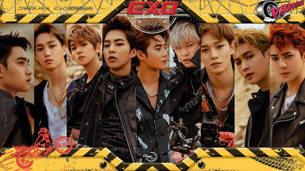 Exo Love Shot Comeback Lockscreen Wallpaper B In 2019 Exo Exo