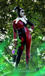 Harley Quinn laughing gass by Scarlett-Quinn