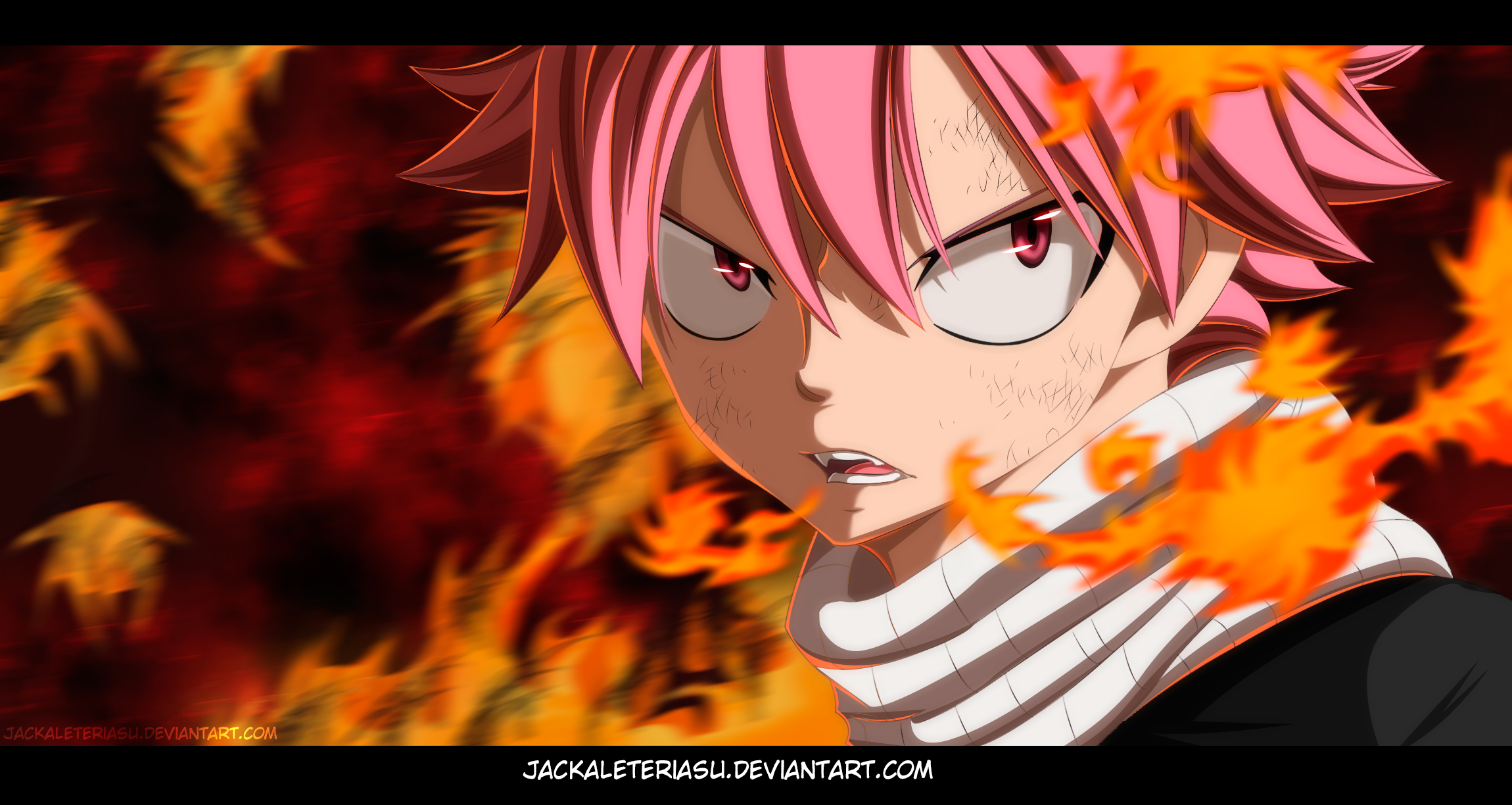Fairy Tail 463 Natsu Dragneel by JackalEteriasu