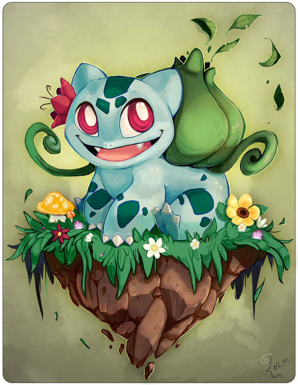 001 Bulbasaur by Daguu