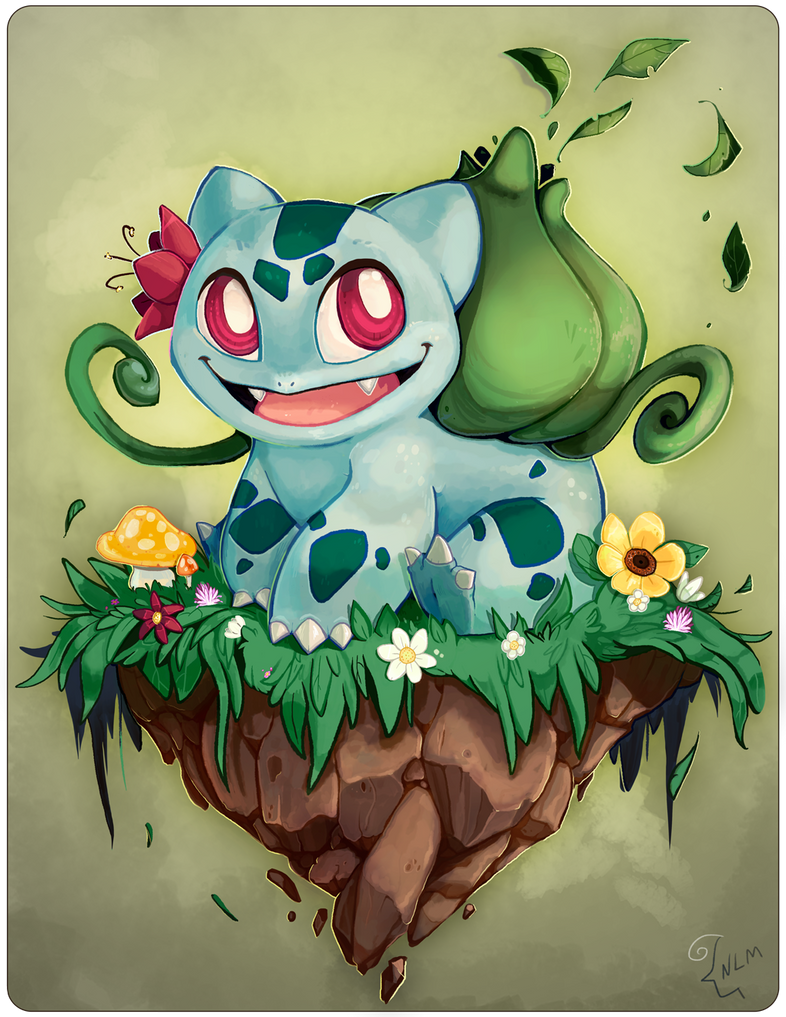 001 Bulbasaur by Daguu