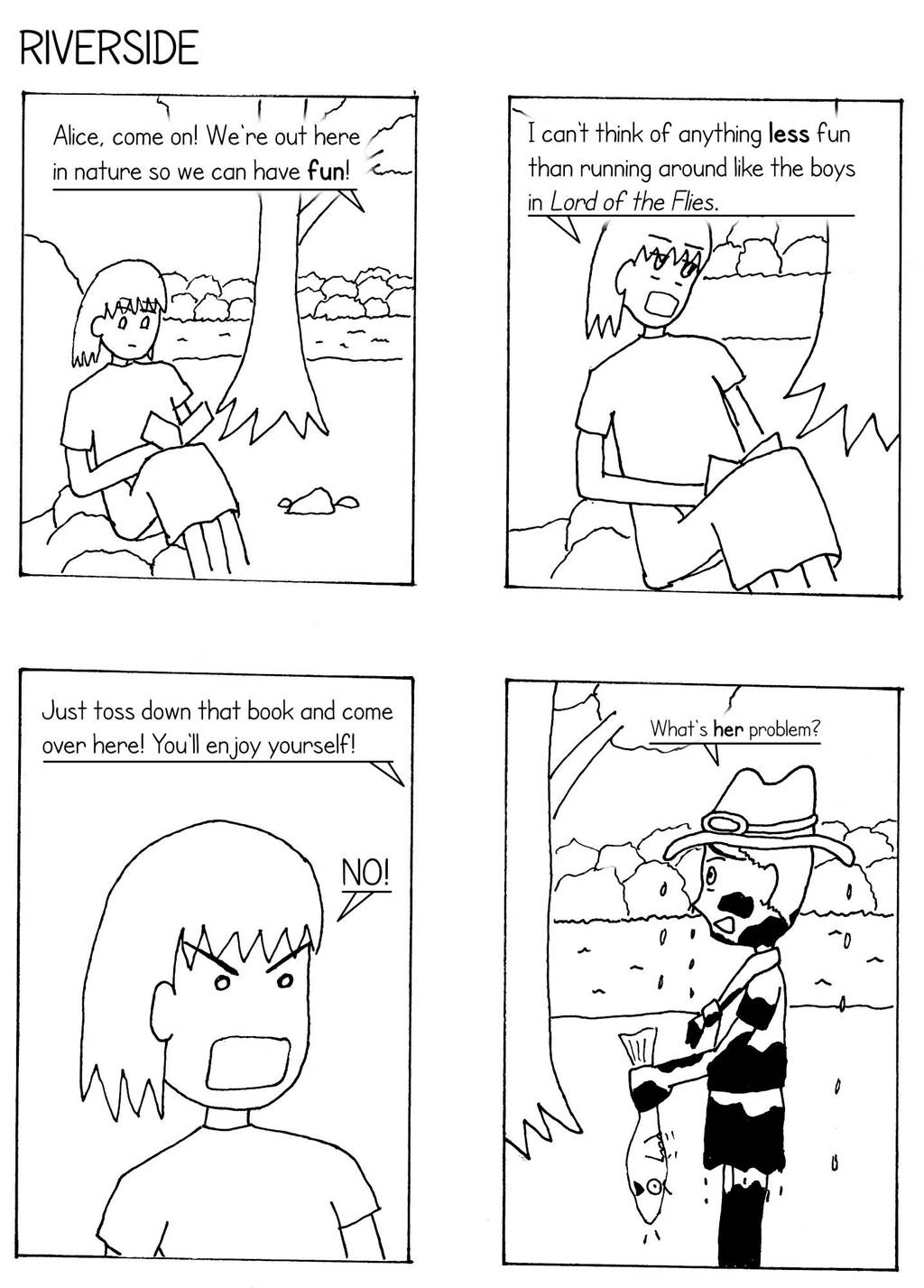 Comic - Riverside by BrentNewhall