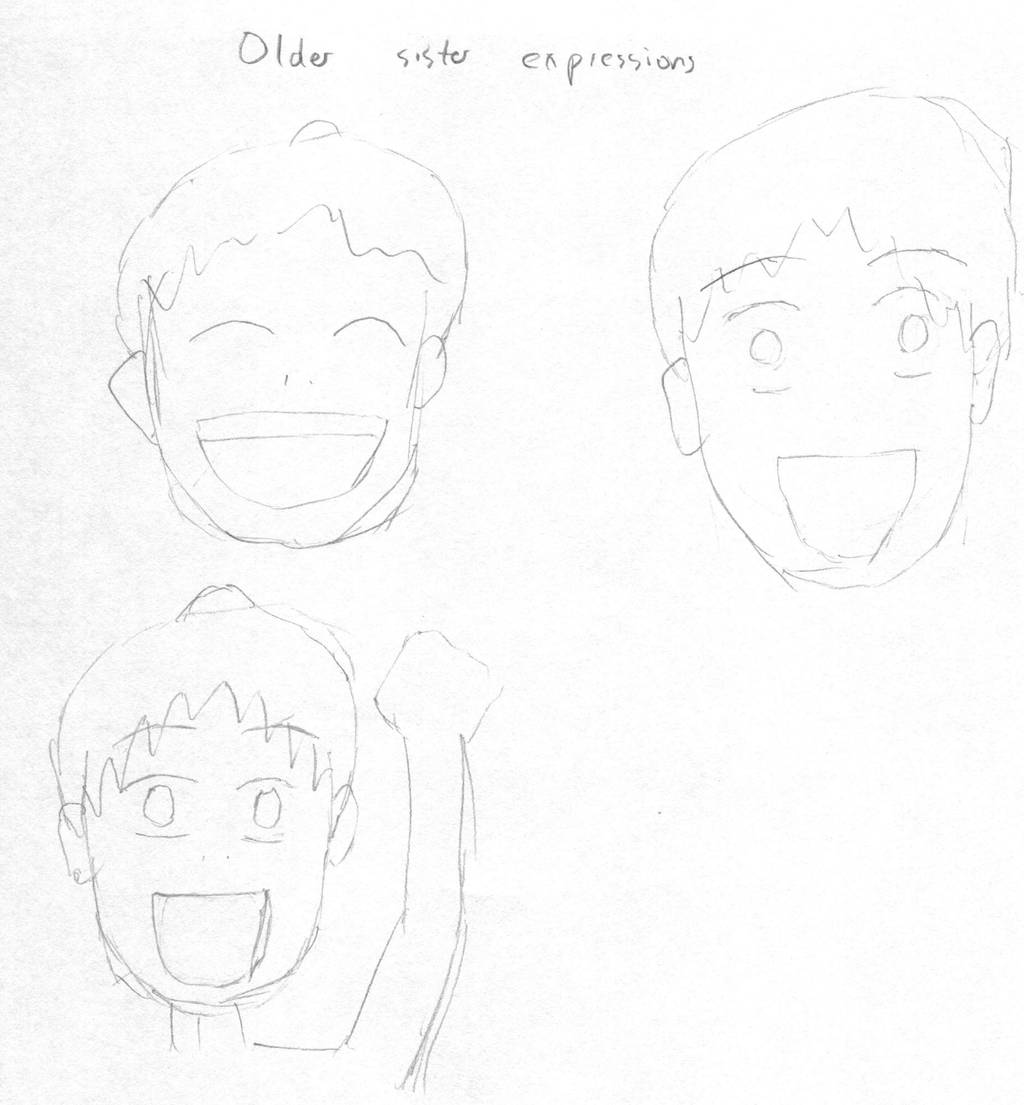 Older sister expressions by BrentNewhall