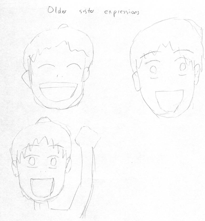 Older sister expressions by BrentNewhall