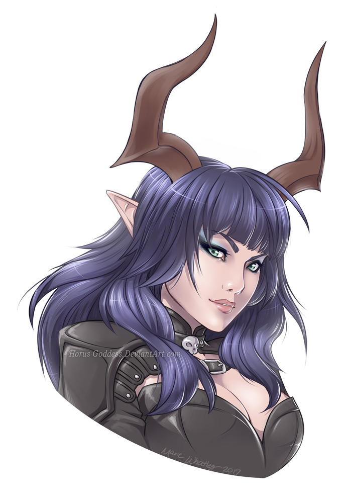 Rogue Castanic by Horus-Goddess