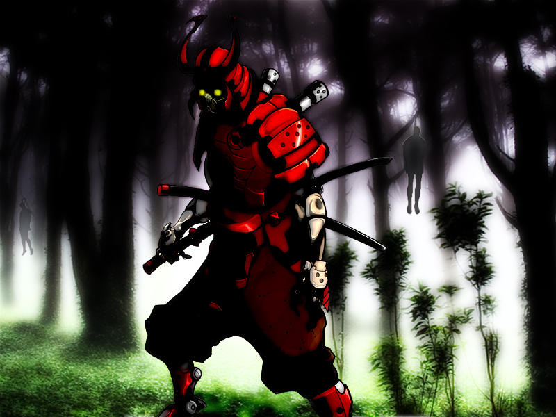 Cyber Samurai by scarified8
