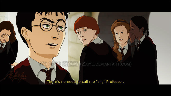 Animated Harry Potter: Yes Sir by Zaiye