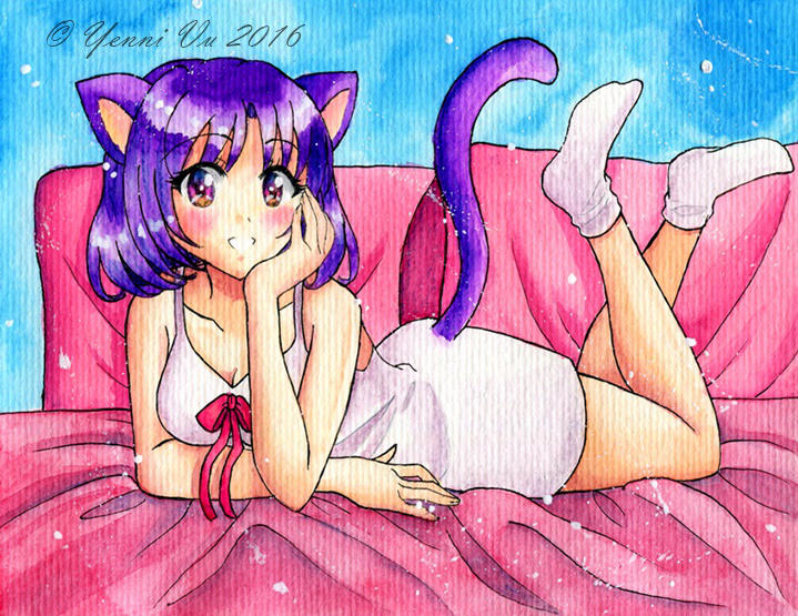 Catgirl Miya by Yenni-Vu