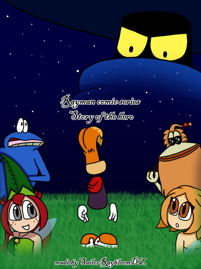 Rayman comic series poster by SailorRaybloomDZ on DeviantArt