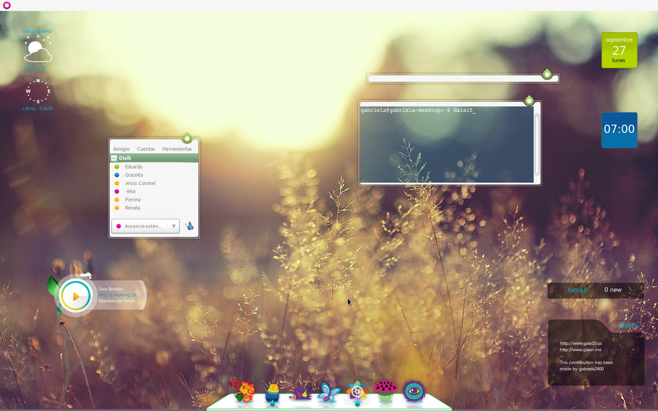 Gaia10 Linux by gabriela2400