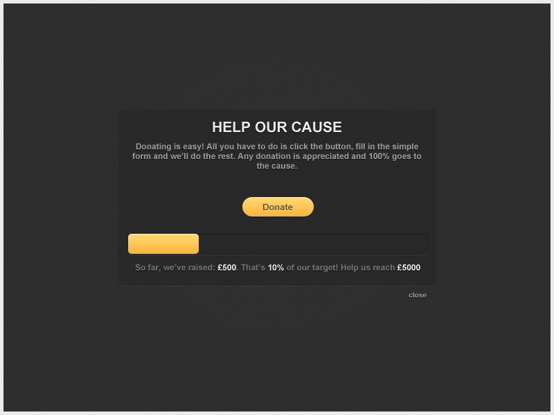 Donation Widget by ahmadhania