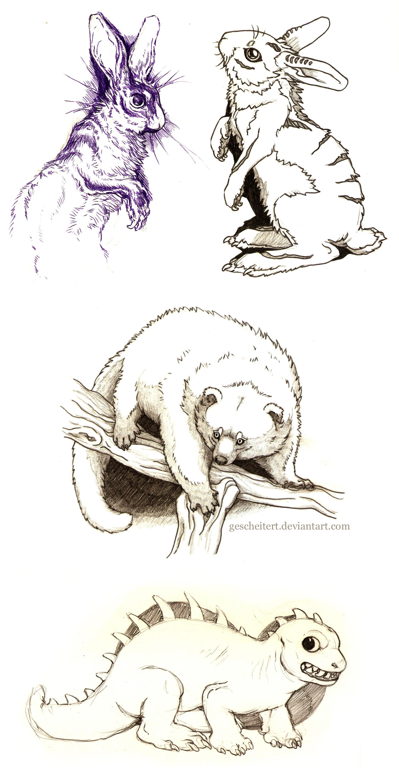 Sketches from 2014-2015 by gescheitert