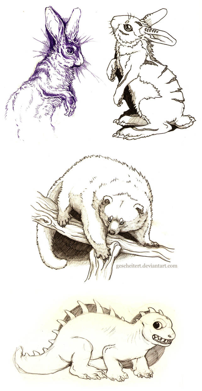 Sketches from 2014-2015 by gescheitert