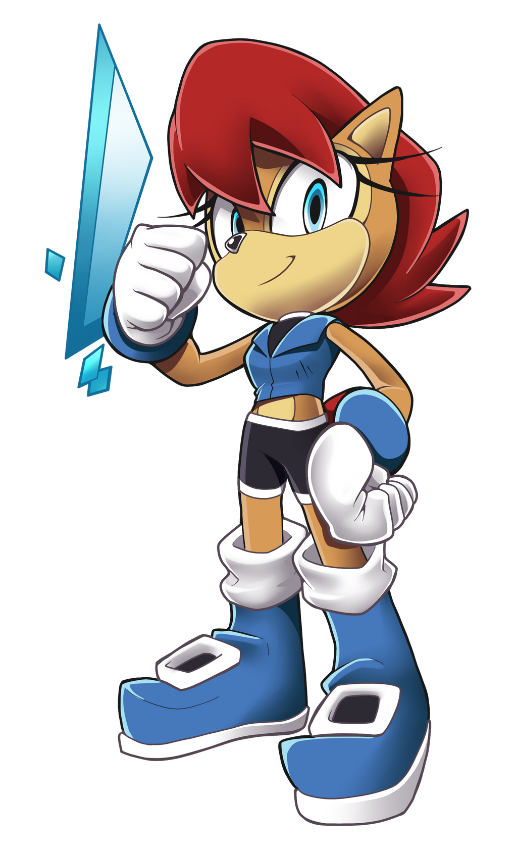 Sally Acorn by TaleDude on DeviantArt
