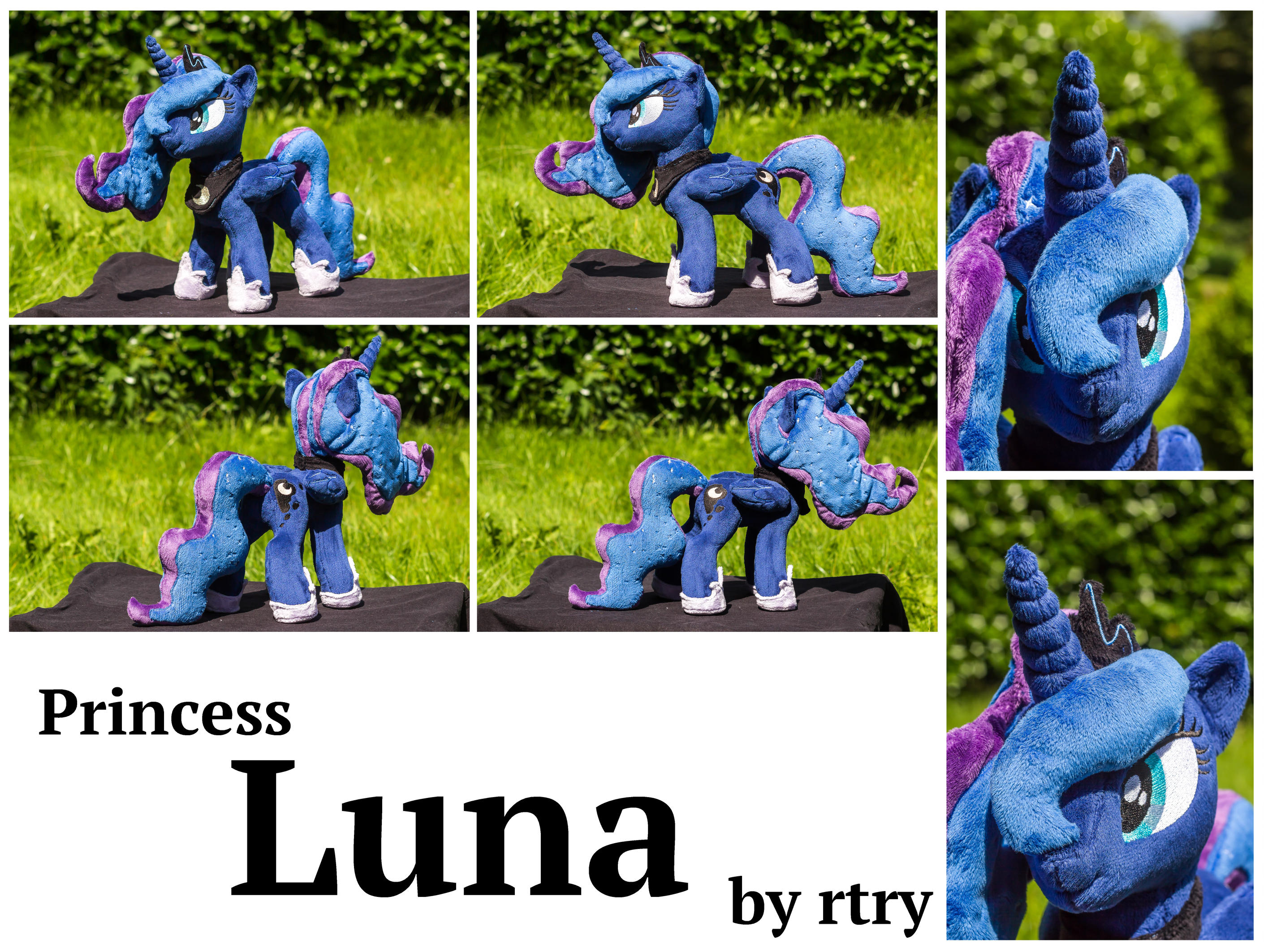 MLP Princess Luna Plush by rtry
