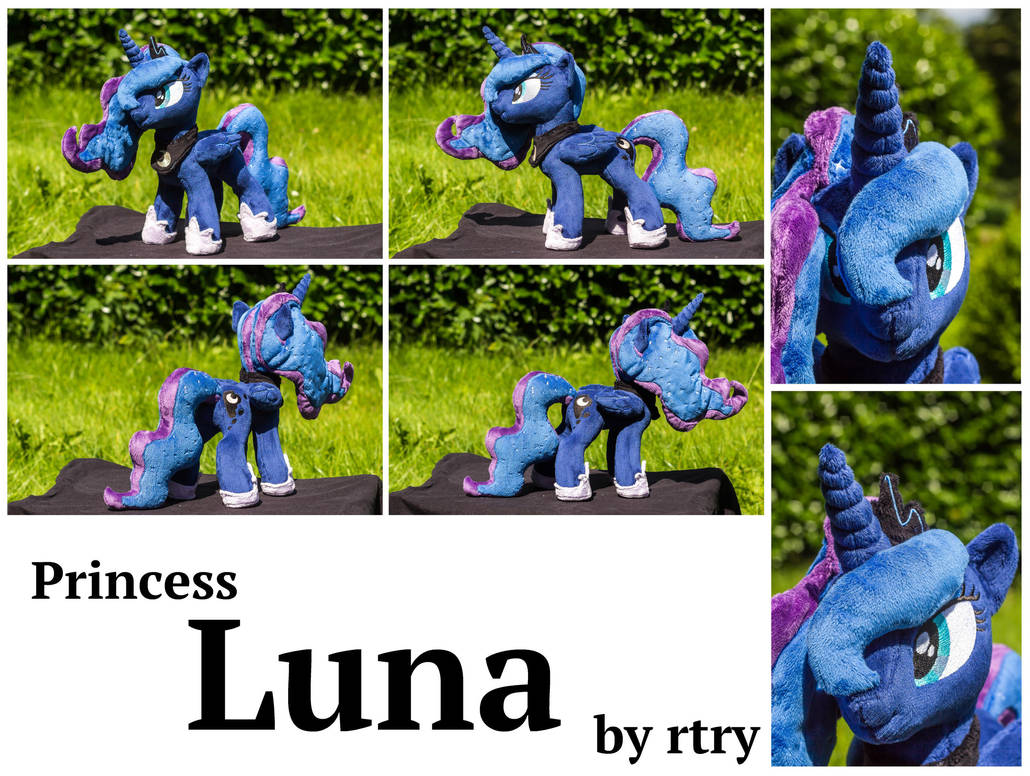 MLP Princess Luna Plush by rtry