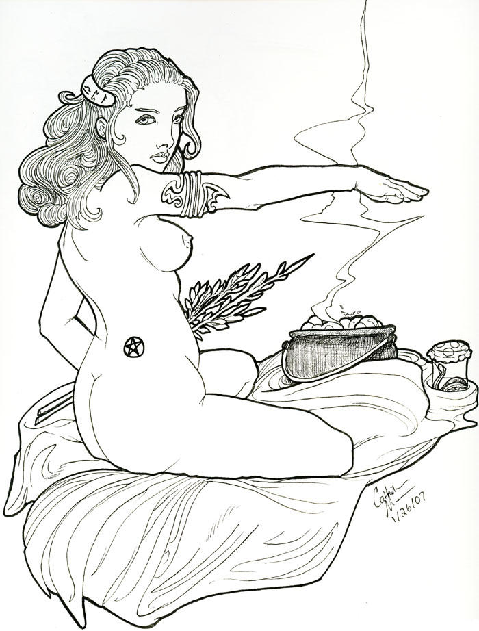 Pagan in Skyclad by Liabra