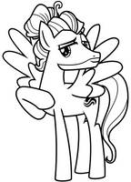 Daybreaker Coloring Page Line Art Celestia MLP by sanorace on DeviantArt